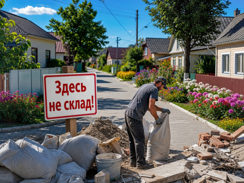 Власти Верхнеуслонского района предупредили о штрафах за захламление улиц