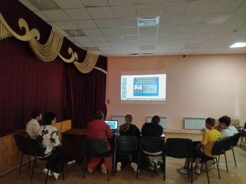 Для кильдеевских детей прошёл патриотический час «ВВС — сила России»
