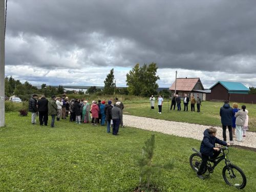 В Гребенях открыли дорогу по программе самообложения