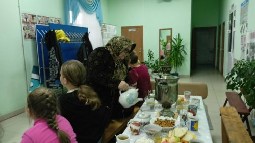 Кильдеевским детям рассказали о самоваре и чаепитии
