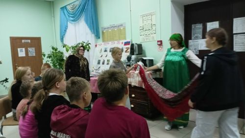 Кильдеевским детям рассказали о самоваре и чаепитии