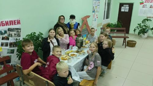 Кильдеевским детям рассказали о самоваре и чаепитии