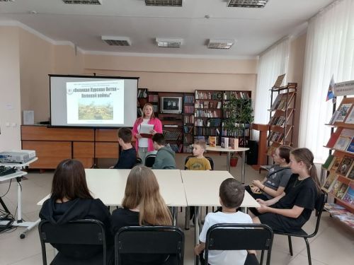 В библиотеке прошёл квест о Курской битве по «Пушкинской карте»