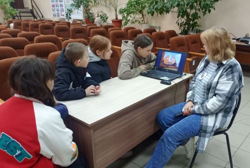 Макуловским детям показали мультфильмы по сказкам Тукая