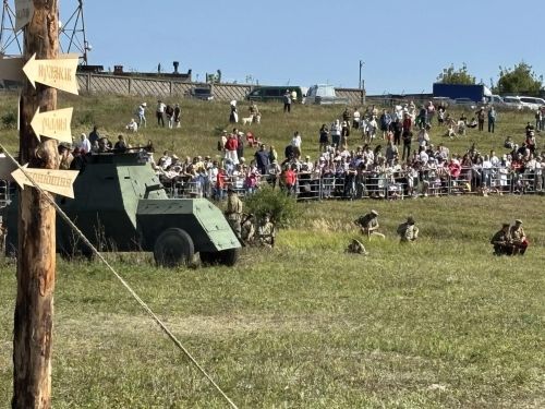 В Верхнем Услоне прошёл исторический фестиваль с реконструкцией боёв 1918 года