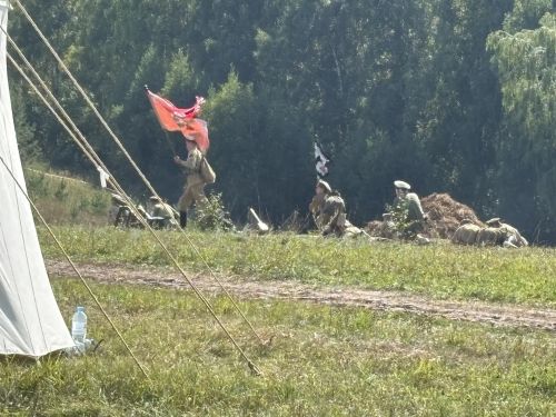 В Верхнем Услоне прошёл исторический фестиваль с реконструкцией боёв 1918 года