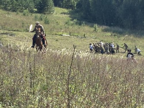 В Верхнем Услоне прошёл исторический фестиваль с реконструкцией боёв 1918 года