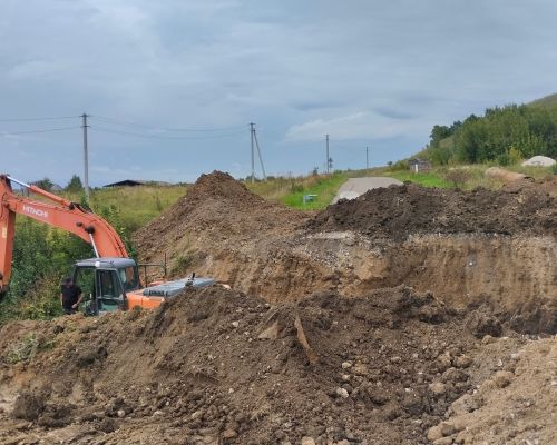 Начался ремонт моста при въезде в Соболевское