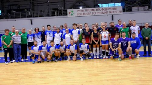 В Казани прошёл этап Кубка Президента Федерации волейбола РТ среди предприятий