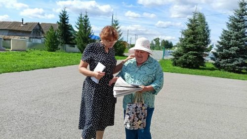 В Кильдееве провели акцию для пожилых под девизом «Алтын еллар»