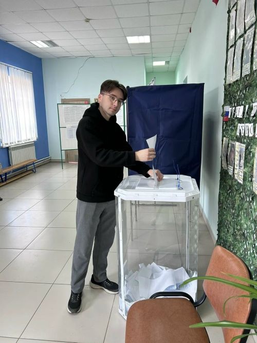 Молодёжь села Макулово приняла активное участие в выборах депутатов Госдумы