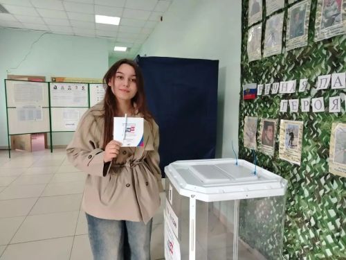 Молодёжь села Макулово приняла активное участие в выборах депутатов Госдумы