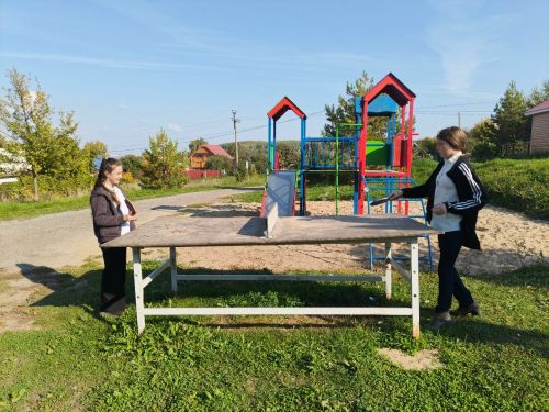 Работники культуры Печищ провели спортивный праздник для детей