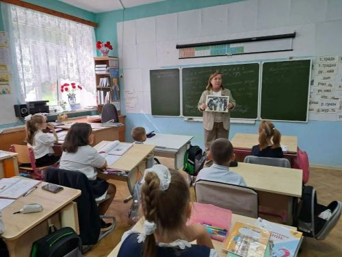 В Печищинской школе почтили память жертв Беслана на музейном уроке