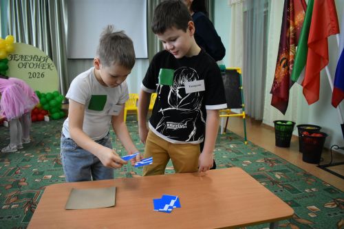 В Верхнем Услоне прошел конкурс "Зеленый огонек"