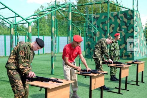 Команда Раифского спецучилища стала победителем федеральных военно-полевых сборов