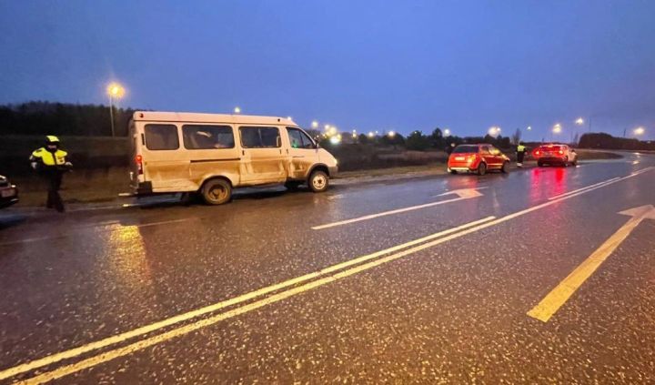 В Верхнеуслонском районе автоинспекторами задержан автобус
