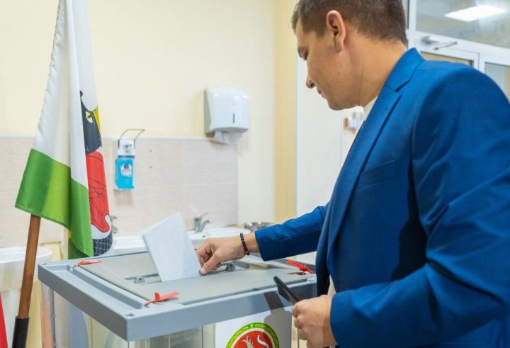 В Верхнеуслонском районе на 15.00 проголосовали 44,8% избирателей