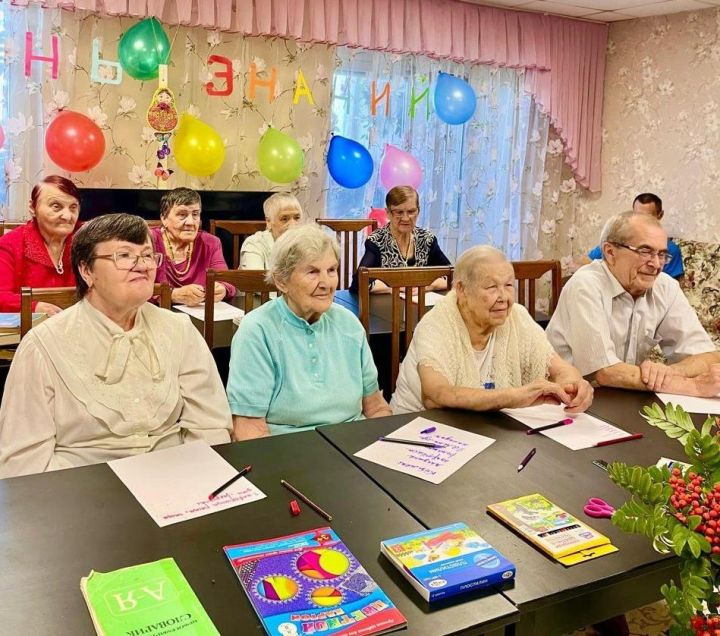 День знаний для пожилых в Верхнеуслонском доме-интернате