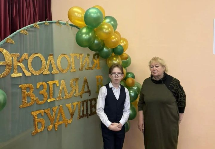 Школьник из Печищ занял третье место на конференции по экологии в Тетюшах