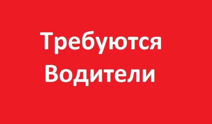Требуется водитель
