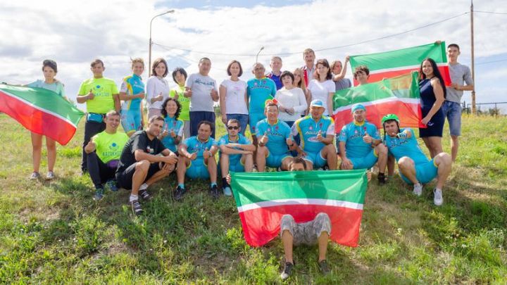 Участники  веломарафона «Blind Race Astana – Paris» посетили  Верхнеуслонский район