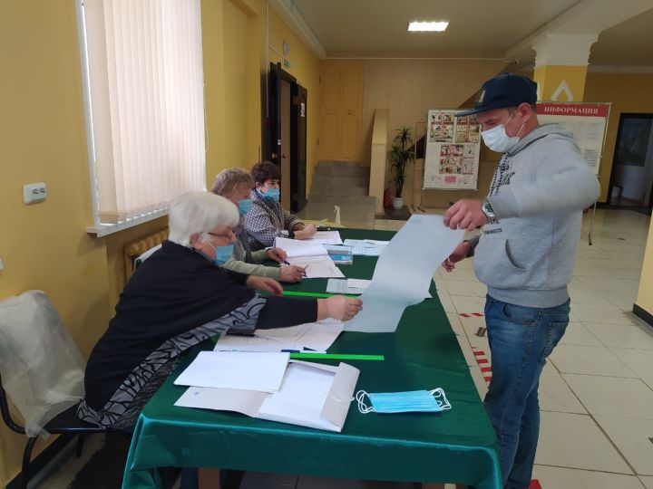 В Верхнеуслонском районе более 25% избирателей пришли на выборы в первый день голосования