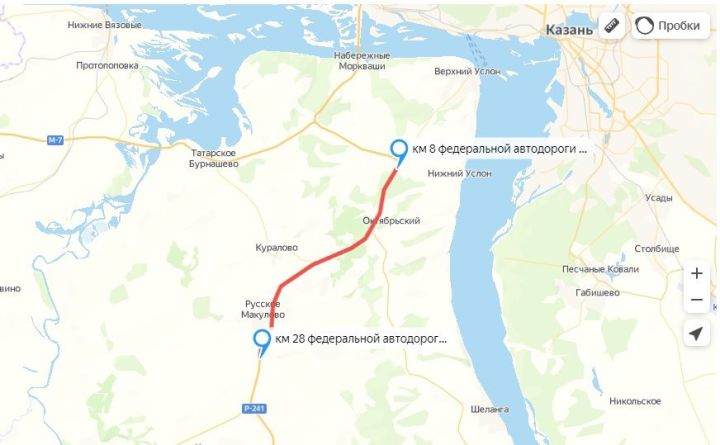 Дорожные службы обновят наиболее аварийный участок трассы Казань-Ульяновск