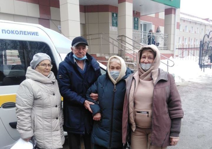 170 пожилых верхнеуслонцев с комфортом были доставлены в медицинские учреждения