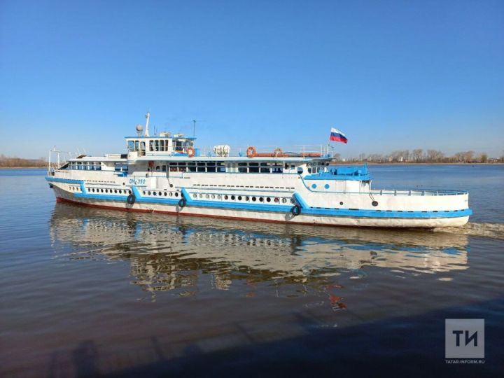 В Татарстане рейсом в Верхний Услон открылась пассажирская навигация по Волге