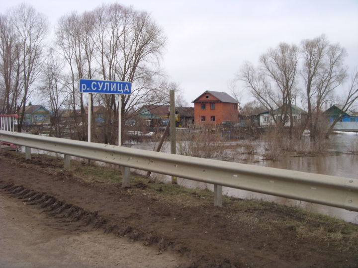 В Татарстане за сутки вода в Свияге поднялась на 78 сантиметров