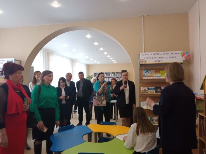 В Куралове состоялась презентация первой в районе модельной библиотеки нового поколения
