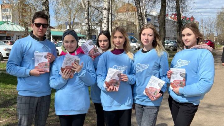 Волонтеры Татарстана помогают населению на Всероссийском голосовании за объекты благоустройства
