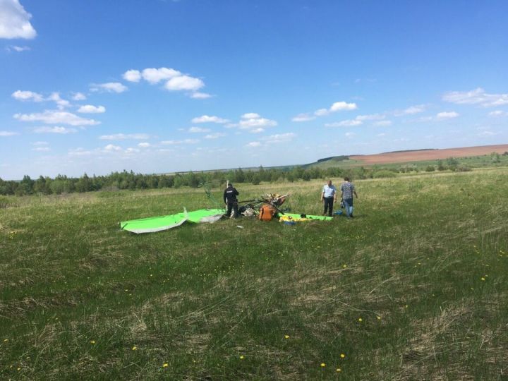 В Татарстане пилот самодельного мотодельтаплана погиб при крушении