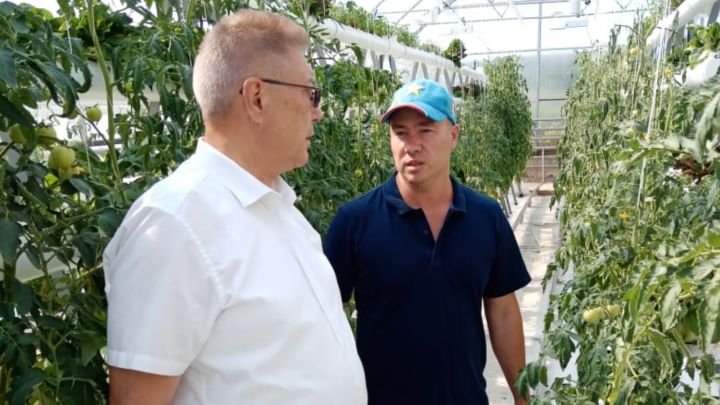 Верхнеуслонский район посетил заместитель министра сельского хозяйства и продовольствия РТ