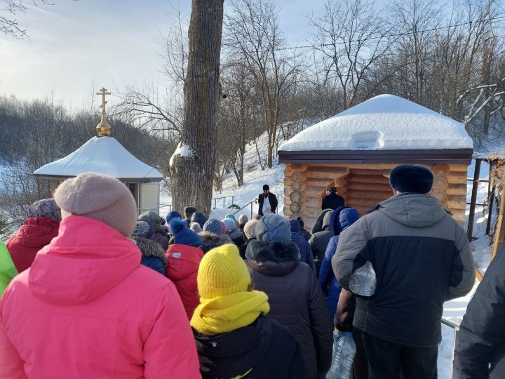 В селе Печищи отпраздновали Крещение Господне
