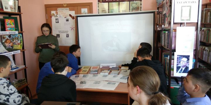 В Матюшинской библиотеке читали стихи и книги о войне