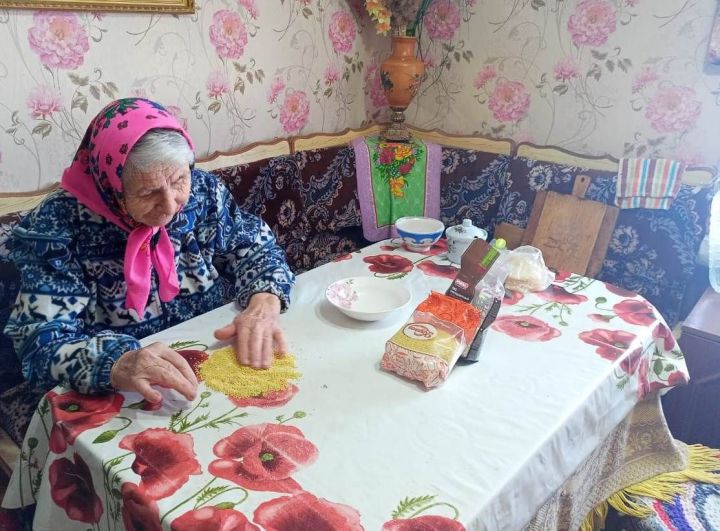 Пожилые верхнеуслонцы улучшают свое самочувствие с помощью крупы