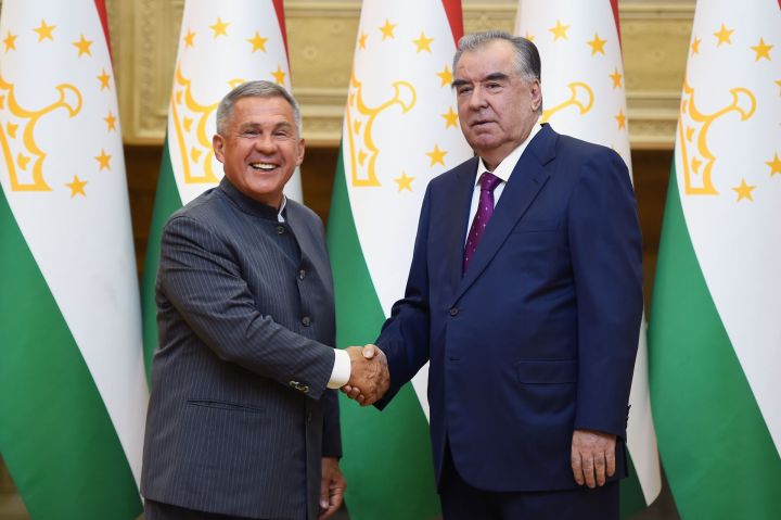Раис РТ встретился с Президентом Республики Таджикистан