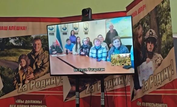 Праздничный телемост между военнослужащими и Татарстаном состоялся в зоне проведения СВО