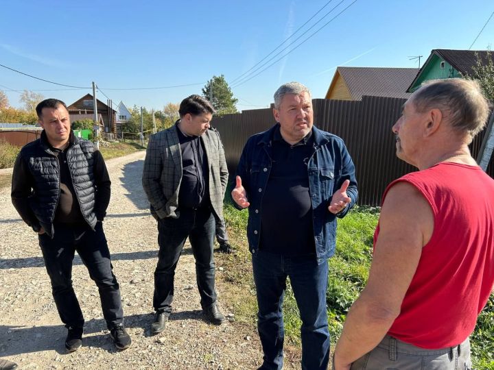 Глава Верхнеуслонского района взял на особый контроль проблемы с водоснабжением в Ташевке