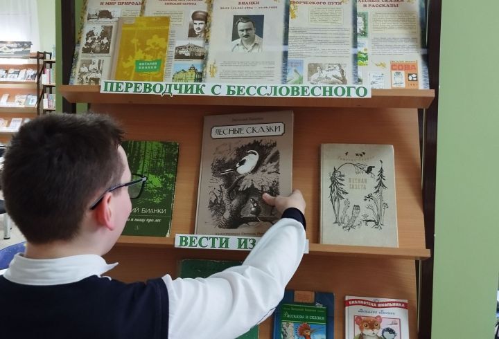 В Верхнеуслонской детской библиотеке открылась литературная выставка
