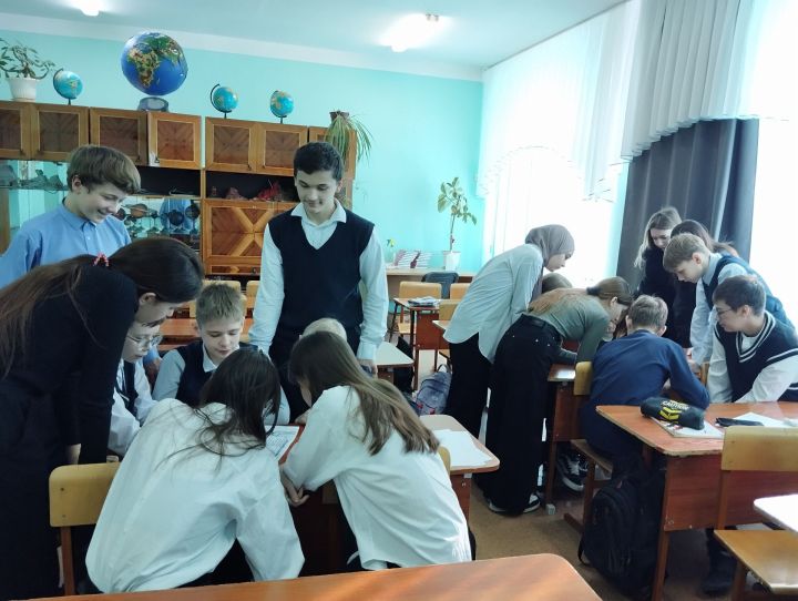Библиотекари провели литературную игру в Верхнеуслонской средней школе