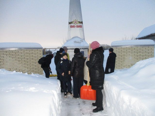 В Кильдееве прошла акция «Снежный десант»