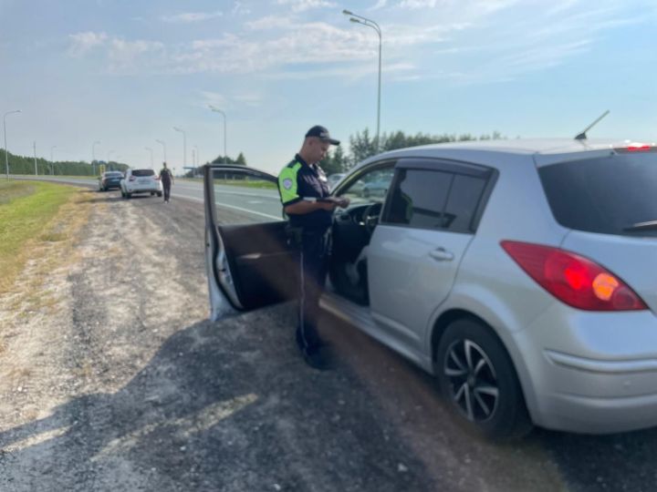 В Верхнеуслонском районе в ходе «Тоннеля» задержан нетрезвый водитель