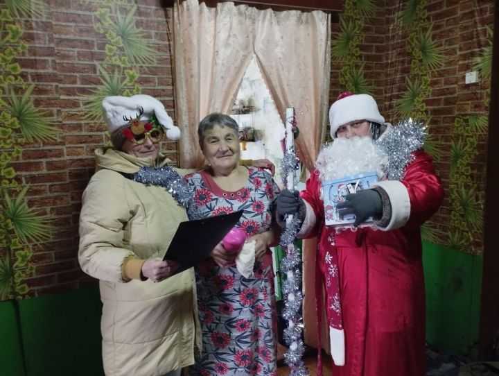 В Ямбулатове прошла Всероссийская акция «Новый год в каждый дом!»