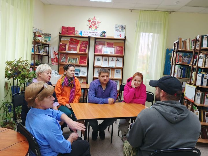 Встреча с участником СВО в Печищинской библиотеке