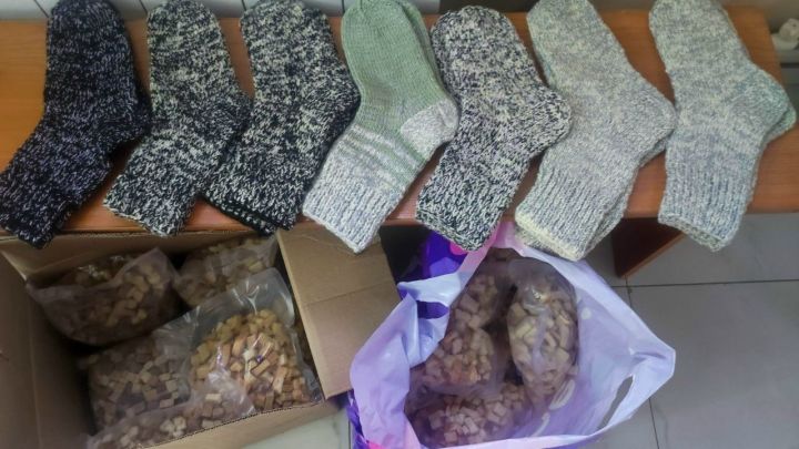 Тепло и забота от коргузинских волонтеров