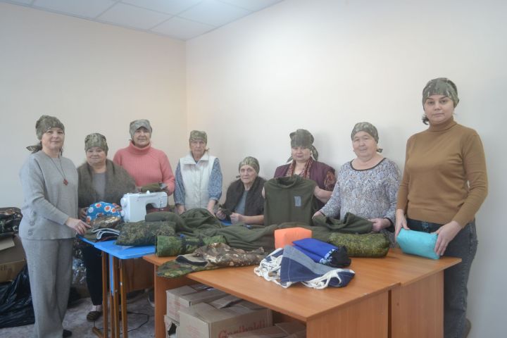 Волонтеры «Йолдыз»: все для фронта, все для Победы!