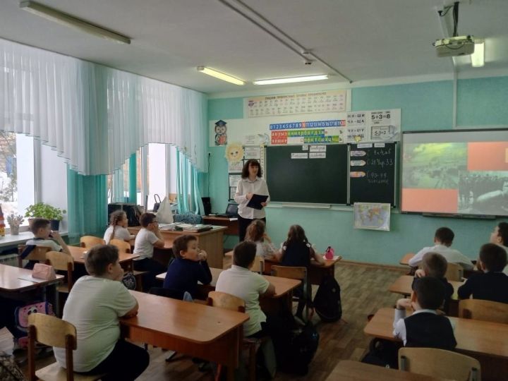 Работники музея провели уроки для ребят средней школы и гимназии